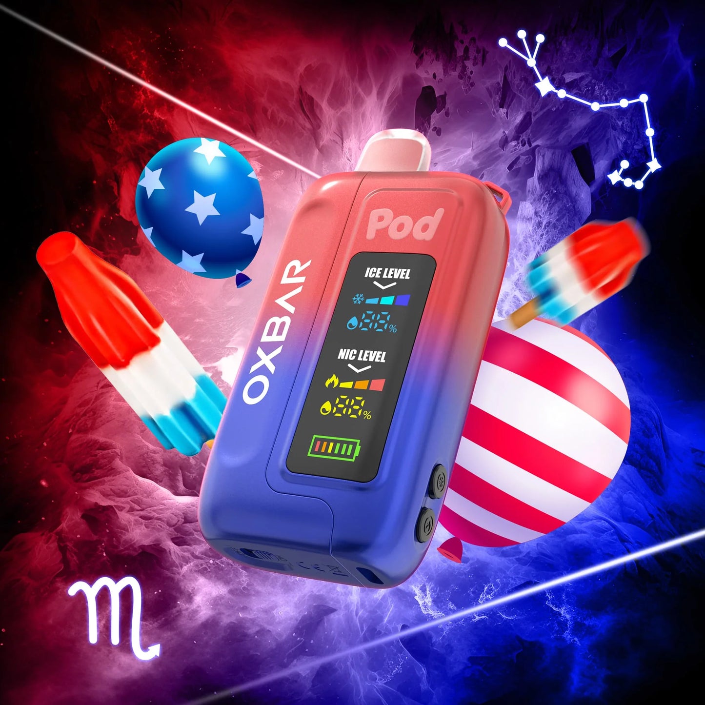 OXBAR ICE-NIC 35K
