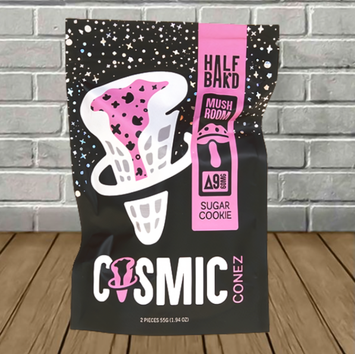 HALF BAK'D COSMIC CONEZ (2 PACK)