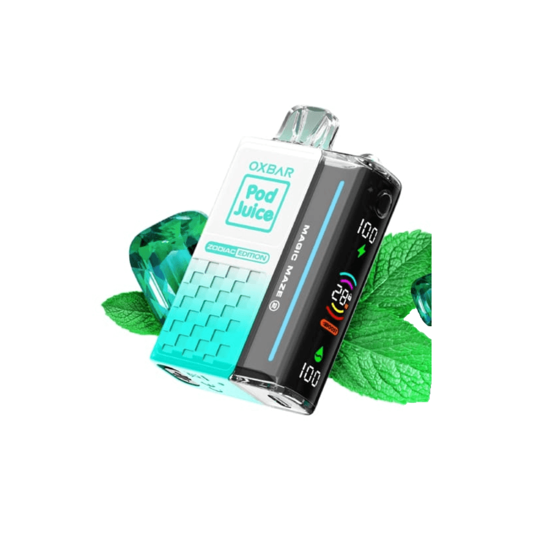 clear emerald vape flavor OXBAR x Pod Juice: Disposable Vape with 30,000 Puffs and Delicious Flavors – THE CLUB