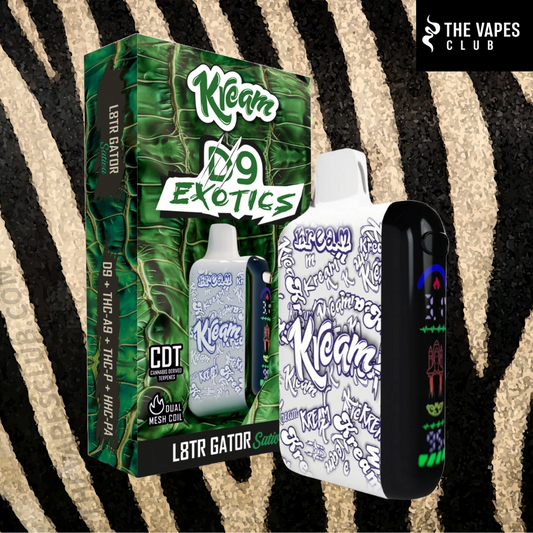 Kream + Faded: High Potency Disposable Vapes THE CLUB Kream + Faded: High Potency Disposable Vapes THE CLUB
